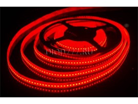Светодиодная лента 192LED 15W 24V IP65 красный свет