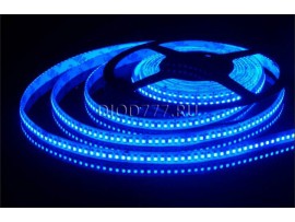 Светодиодная лента 192LED 15W 24V IP65 синий свет