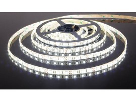 Светодиодная лента 5050/60 LED 14.4W IP65 [белая подложка] белый свет