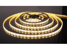 Светодиодная лента 5050/60 LED 14.4W IP65 [белая подложка] теплый белый свет