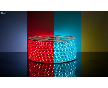 Светодиодная лента 5050/60 LED 13.2W 220V IP65 RGB