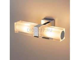 Влагостойкий  настенный  светильник Duplex 2 х 28W хром