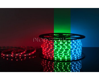 Светодиодная лента LSTR002 220V 7,2W IP65 мульти