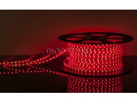 Светодиодная лента LSTR003 220V 14,4W IP65 красный