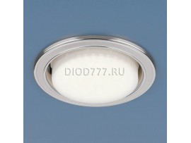 Точечный светильник 1036 GX53 WH/SL белый/серебро
