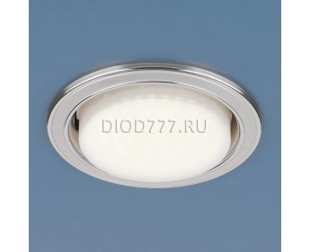 Точечный светильник 1036 GX53 WH/SL белый/серебро