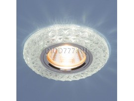 Встраиваемый потолочный светильник со светодиодной подсветкой 2180 MR16 CL прозрачный