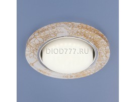 Встраиваемый точечный светильник 1062 GX53 WH/GD белый/золото
