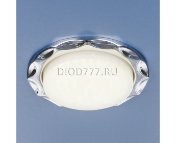 Встраиваемый точечный светильник 1064 GX53 SL серебро