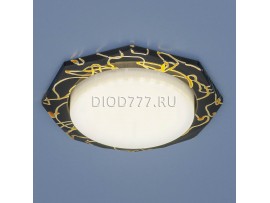 Встраиваемый точечный светильник 1065 GX53 BK/GD черный/золото