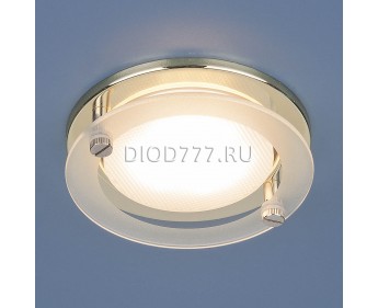 Встраиваемый точечный светильник 1068 GX53 GD золото