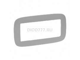Legrand Valena Allure Рамка "Алюминий" 5 модулей