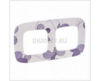 Legrand Valena Allure Рамка "Флора" 2-постовая универсальная