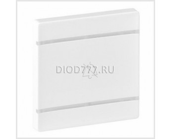 Legrand Valena Life MyHome Лицевая панель для механизмов BUS/SCS С символом "Не беспокоить" 2 модуля Белая