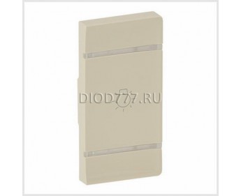Legrand Valena Life MyHome Лицевая панель для механизмов BUS/SCS С символом "Освещение" 1 модуль Установка справа Слоновая кость